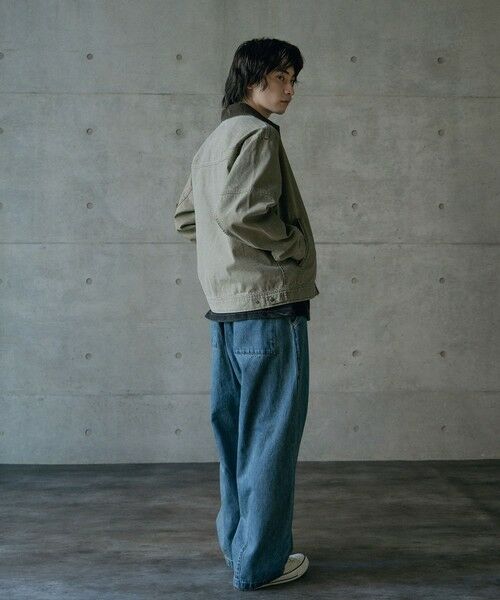 MEN'S BIGI / メンズビギ その他パンツ | ヘビーカツラギバレルレッグワイドパンツ | 詳細27