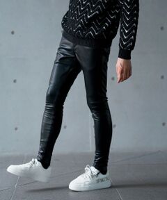 MEN'S BIGI / メンズビギ その他パンツ | 【ハイパーストレッチスキニー】シンセティックレザーパンツ ジェギンス