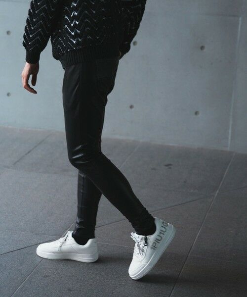 MEN'S BIGI / メンズビギ その他パンツ | 【ハイパーストレッチスキニー】シンセティックレザーパンツ ジェギンス | 詳細2