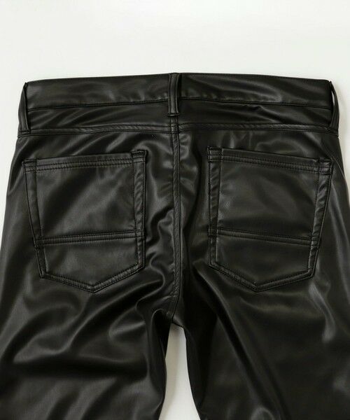 MEN'S BIGI / メンズビギ その他パンツ | 【ハイパーストレッチスキニー】シンセティックレザーパンツ ジェギンス | 詳細20