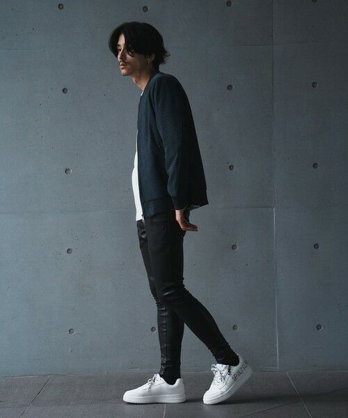 MEN'S BIGI / メンズビギ その他パンツ | 【ハイパーストレッチスキニー】シンセティックレザーパンツ ジェギンス | 詳細3