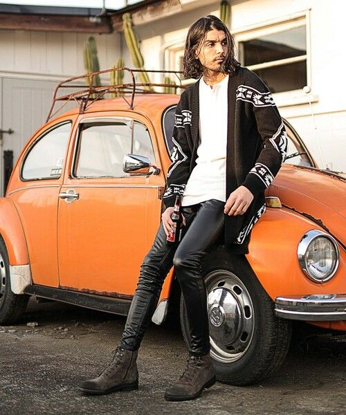 MEN'S BIGI / メンズビギ その他パンツ | 【ハイパーストレッチスキニー】シンセティックレザーパンツ ジェギンス | 詳細7