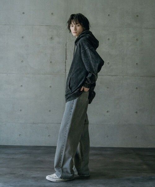 MEN'S BIGI / メンズビギ その他パンツ | 12ozスラブデニム5ポケットワイドストレートパンツ | 詳細9