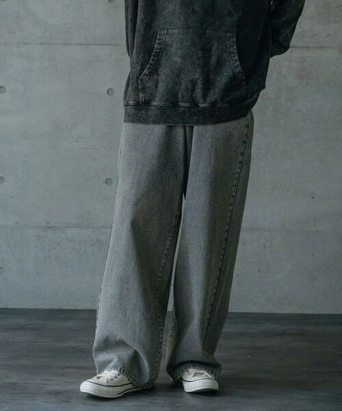 MEN'S BIGI / メンズビギ その他パンツ | 12ozスラブデニム5ポケットワイドストレートパンツ | 詳細11