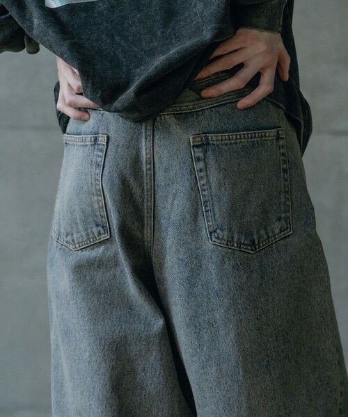MEN'S BIGI / メンズビギ その他パンツ | 12ozスラブデニム5ポケットワイドストレートパンツ | 詳細15