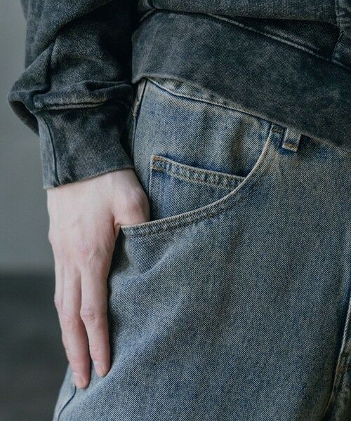 MEN'S BIGI / メンズビギ その他パンツ | 12ozスラブデニム5ポケットワイドストレートパンツ | 詳細16