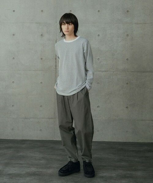 MEN'S BIGI / メンズビギ その他パンツ | 高密度コンパクト馬布ピーチパンツ | 詳細1