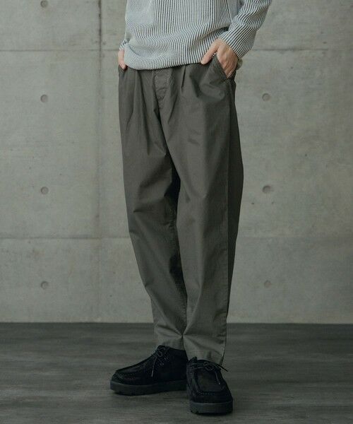 MEN'S BIGI / メンズビギ その他パンツ | 高密度コンパクト馬布ピーチパンツ（グレー）