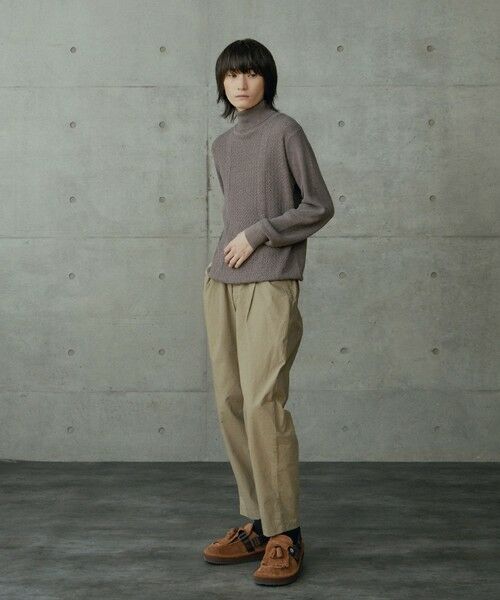 MEN'S BIGI / メンズビギ その他パンツ | 高密度コンパクト馬布ピーチパンツ | 詳細10