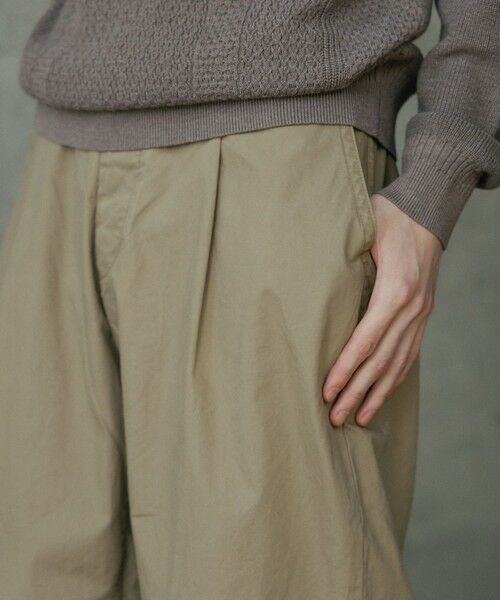 MEN'S BIGI / メンズビギ その他パンツ | 高密度コンパクト馬布ピーチパンツ | 詳細15