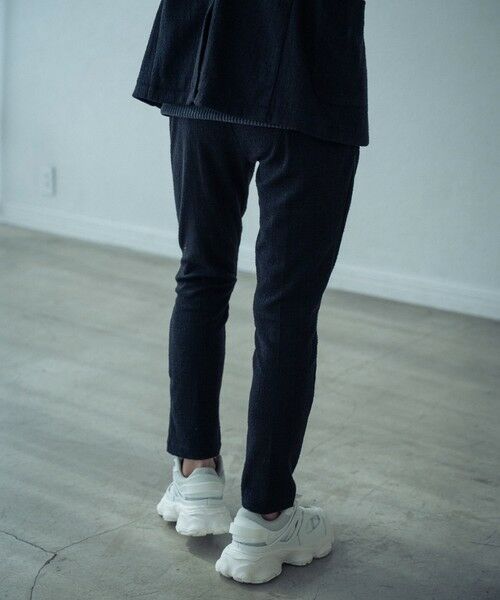 MEN'S BIGI / メンズビギ スラックス・ドレスパンツ | 1PIU1UGUARE3別注ブラックジャガードスラックス | 詳細7