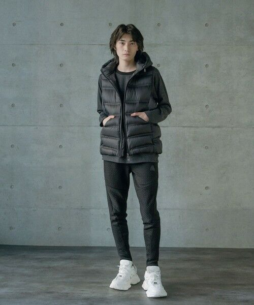 MEN'S BIGI / メンズビギ ダウンジャケット・ベスト | 1PIU1UGUARE3別注スーパーライトテックダウンベスト | 詳細1