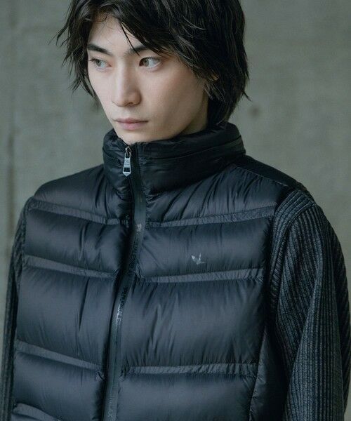 MEN'S BIGI / メンズビギ ダウンジャケット・ベスト | 1PIU1UGUARE3別注スーパーライトテックダウンベスト | 詳細10