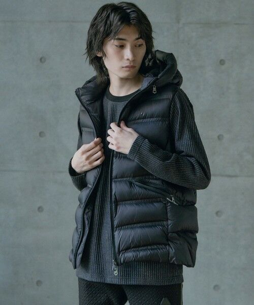 MEN'S BIGI / メンズビギ ダウンジャケット・ベスト | 1PIU1UGUARE3別注スーパーライトテックダウンベスト | 詳細5