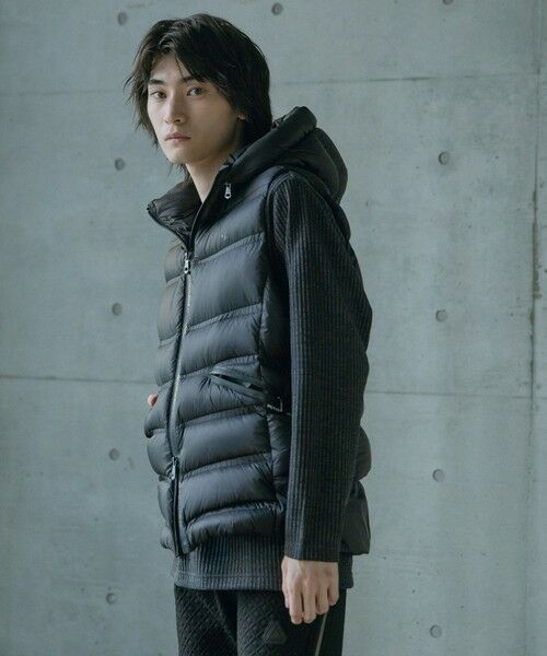 MEN'S BIGI / メンズビギ ダウンジャケット・ベスト | 1PIU1UGUARE3別注スーパーライトテックダウンベスト | 詳細7