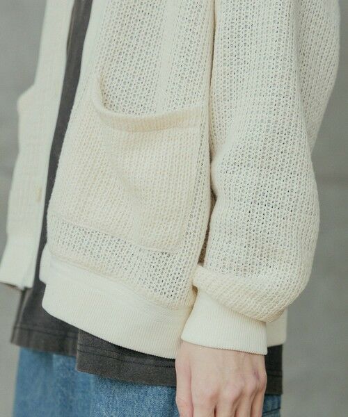 MEN'S BIGI / メンズビギ カーディガン・ボレロ | シアーライクニットカットカーディガン | 詳細7
