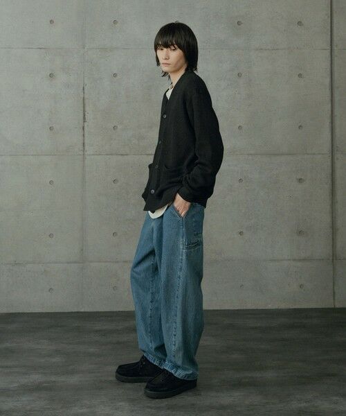 MEN'S BIGI / メンズビギ カーディガン・ボレロ | シアーライクニットカットカーディガン | 詳細10