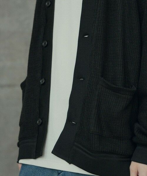 MEN'S BIGI / メンズビギ カーディガン・ボレロ | シアーライクニットカットカーディガン | 詳細14
