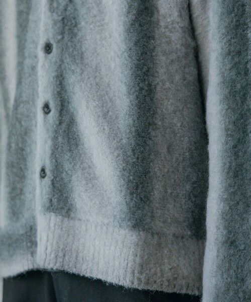 MEN'S BIGI / メンズビギ ニット・セーター | グラデーションストライプカーディガン | 詳細5