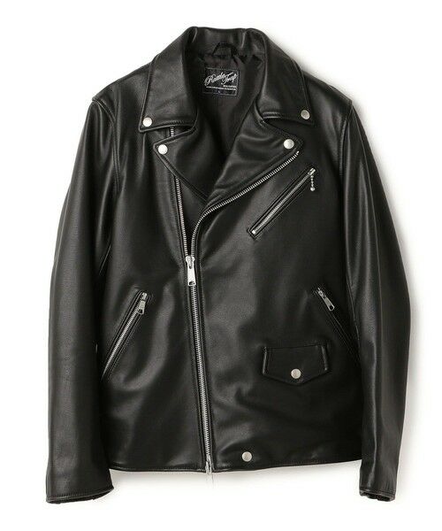 MEN'S BIGI / メンズビギ ブルゾン | SHEEP LEATHER/シープレザー ダブルライダースジャケット | 詳細20