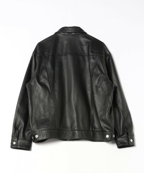 MEN'S BIGI / メンズビギ ブルゾン | シープナッパオーバーサイズレザーブルゾン | 詳細9