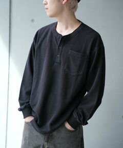 MEN'S BIGI / メンズビギ Tシャツ | ピグメントサーマルロンT
