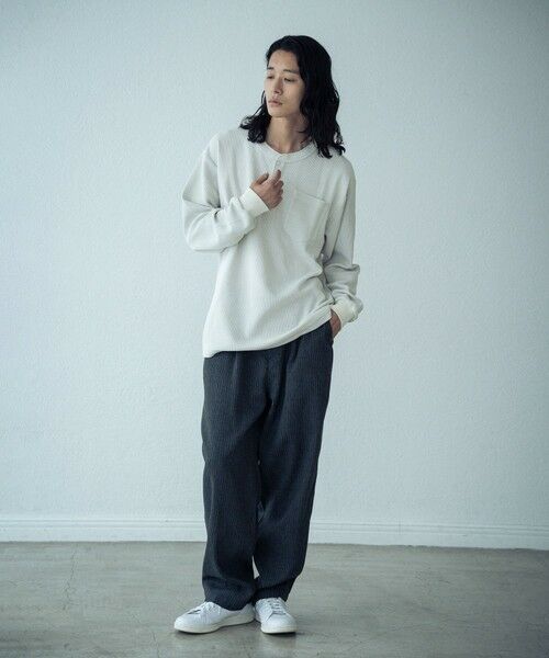 MEN'S BIGI / メンズビギ Tシャツ | ピグメントサーマルロンT | 詳細2