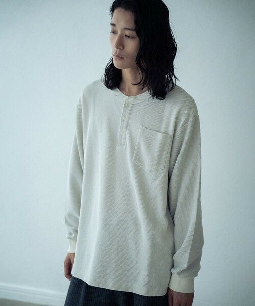 MEN'S BIGI / メンズビギ Tシャツ | ピグメントサーマルロンT | 詳細5