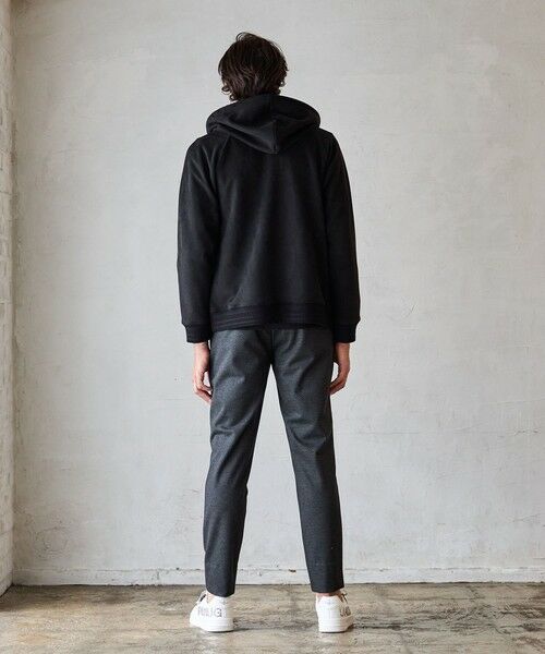 MEN'S BIGI / メンズビギ スウェット | フェイクスエードZIPUPパーカー | 詳細11