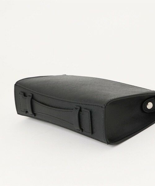 MEN'S BIGI / メンズビギ クラッチ・パーティバッグ | フェイクレザー サフィアーノ クラッチ バッグ | 詳細2