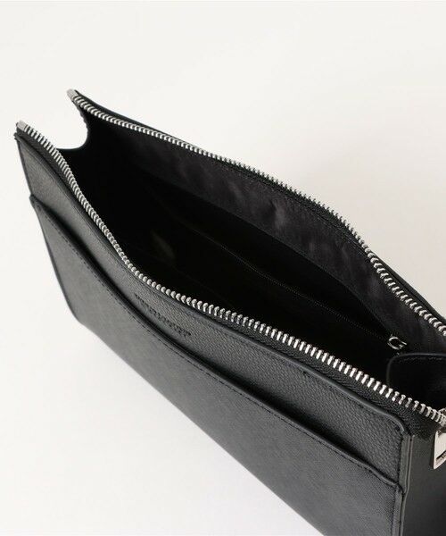 MEN'S BIGI / メンズビギ クラッチ・パーティバッグ | フェイクレザー サフィアーノ クラッチ バッグ | 詳細3