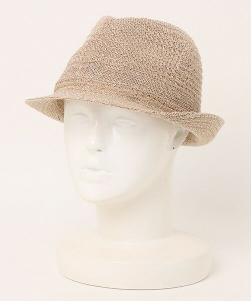 MEN'S BIGI / メンズビギ ハット | ペーパーハット/ストローハット（ベージュ）