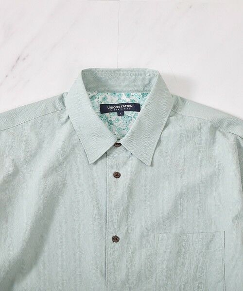 MEN'S BIGI / メンズビギ シャツ・ブラウス | 【抗菌・UVカット】ストレッチワッシャーワイドカラーシャツ | 詳細26