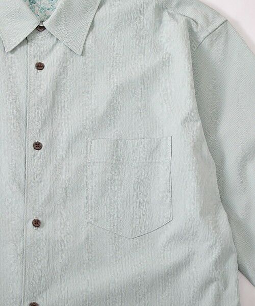 MEN'S BIGI / メンズビギ シャツ・ブラウス | 【抗菌・UVカット】ストレッチワッシャーワイドカラーシャツ | 詳細29