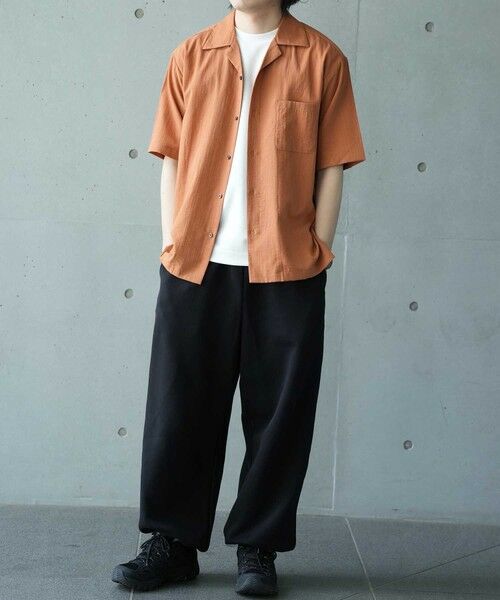 MEN'S BIGI / メンズビギ シャツ・ブラウス | レーヨンスラブオープンカラー半袖シャツ | 詳細16