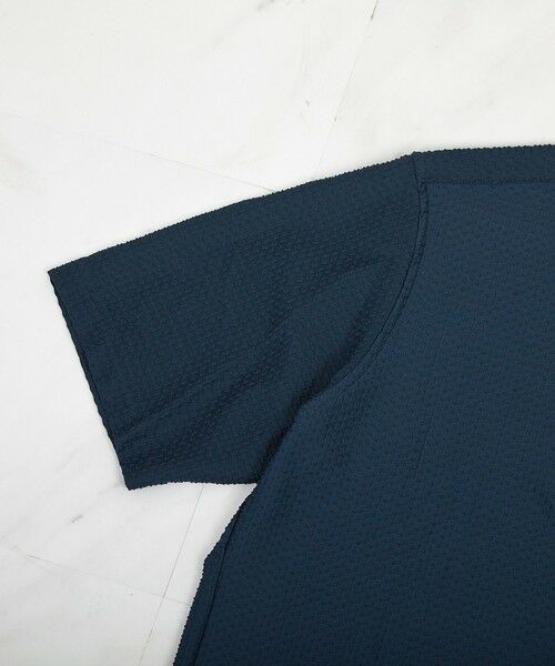 MEN'S BIGI / メンズビギ シャツ・ブラウス | ストレッチポリエステルリンクスジャガードシャツ | 詳細24