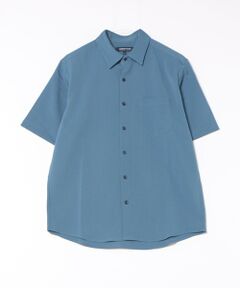 MEN'S BIGI / メンズビギ シャツ・ブラウス | 楊柳カチオン半袖レギュラーカラーシャツ