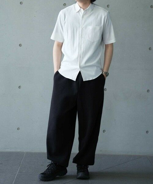 MEN'S BIGI / メンズビギ シャツ・ブラウス | 楊柳カチオン半袖レギュラーカラーシャツ | 詳細6