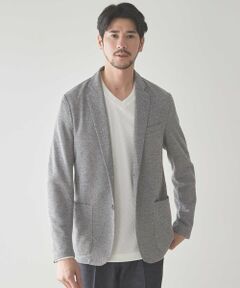 MEN'S BIGI / メンズビギ テーラードジャケット | MIXハニカムカットジャケット