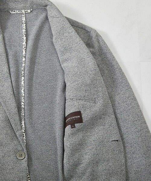 MEN'S BIGI / メンズビギ テーラードジャケット | MIXハニカムカットジャケット | 詳細11