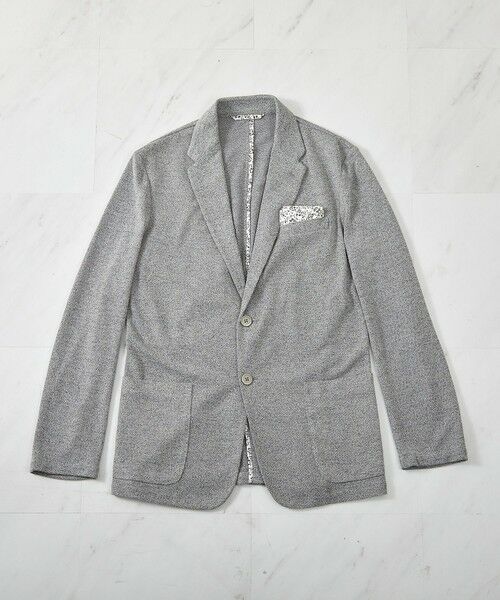MEN'S BIGI / メンズビギ テーラードジャケット | MIXハニカムカットジャケット | 詳細6