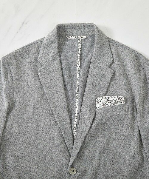 MEN'S BIGI / メンズビギ テーラードジャケット | MIXハニカムカットジャケット | 詳細7