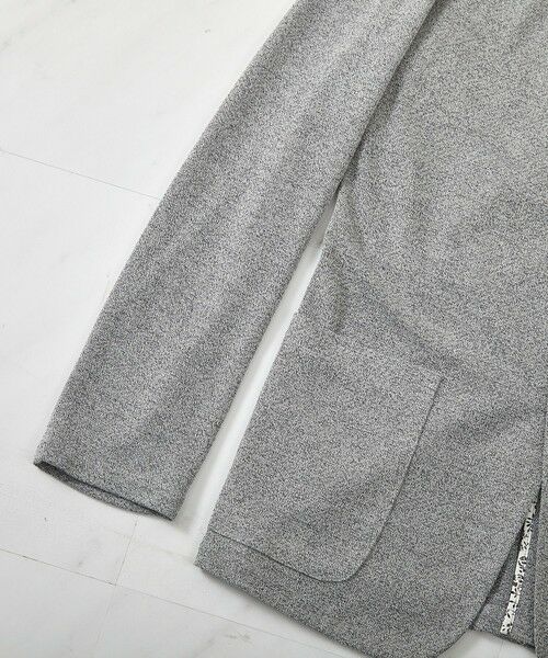 MEN'S BIGI / メンズビギ テーラードジャケット | MIXハニカムカットジャケット | 詳細8