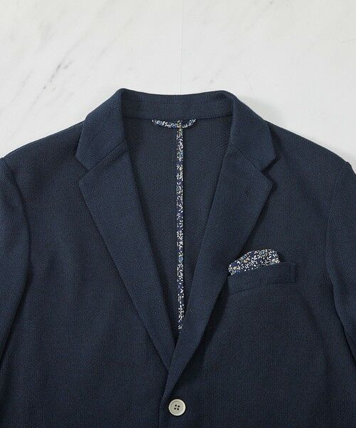MEN'S BIGI / メンズビギ テーラードジャケット | MIXハニカムカットジャケット | 詳細13