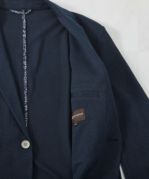 MEN'S BIGI / メンズビギ テーラードジャケット | MIXハニカムカットジャケット | 詳細17