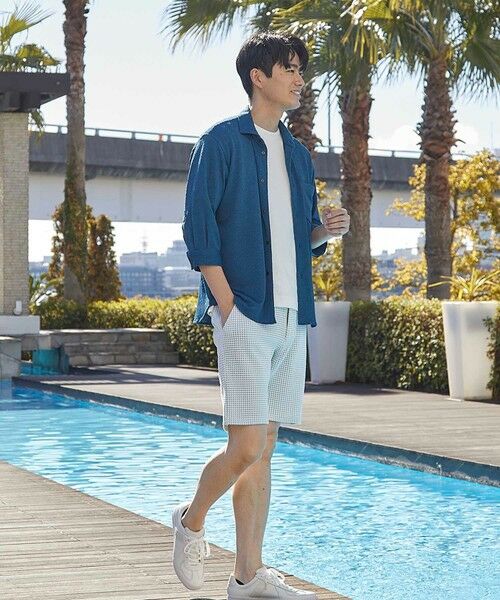 MEN'S BIGI / メンズビギ その他パンツ | ビッグワッフルショートパンツ | 詳細14