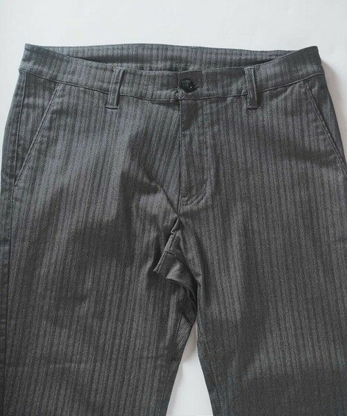 MEN'S BIGI / メンズビギ その他パンツ | ハイパーストレッチヘリンボン7分丈パンツ | 詳細8