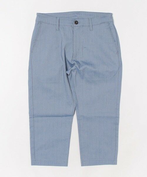 MEN'S BIGI / メンズビギ その他パンツ | ハイパーストレッチヘリンボン7分丈パンツ（サックス）