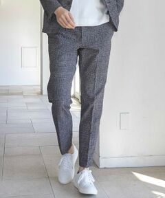 MEN'S BIGI / メンズビギ その他パンツ | シアサッカーグレンチェックプリントスラックス