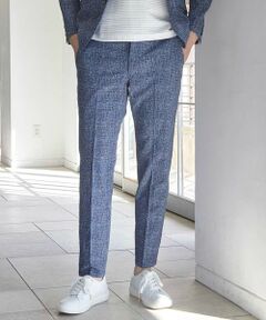 MEN'S BIGI / メンズビギ その他パンツ | シアサッカーグレンチェックプリントスラックス